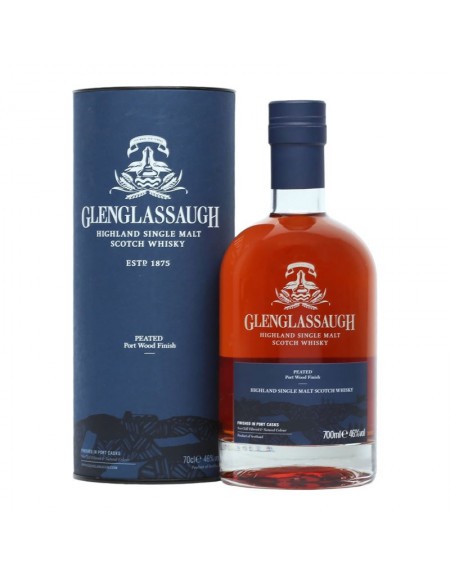 GLENGLASSAUGH PEATED WHISKY 46% 70CL